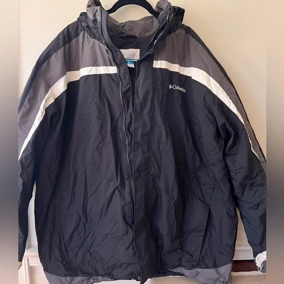 Columbia Jacket XXL Ski outdoor snow grey men’s - Picture 1 of 5